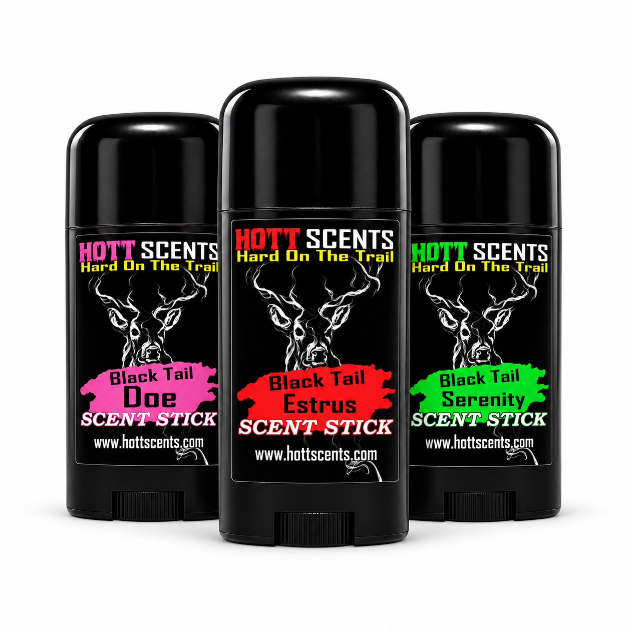 3-in-1 Blacktail Real Urine Stick Kit (Estrus, Doe & Serenity)
