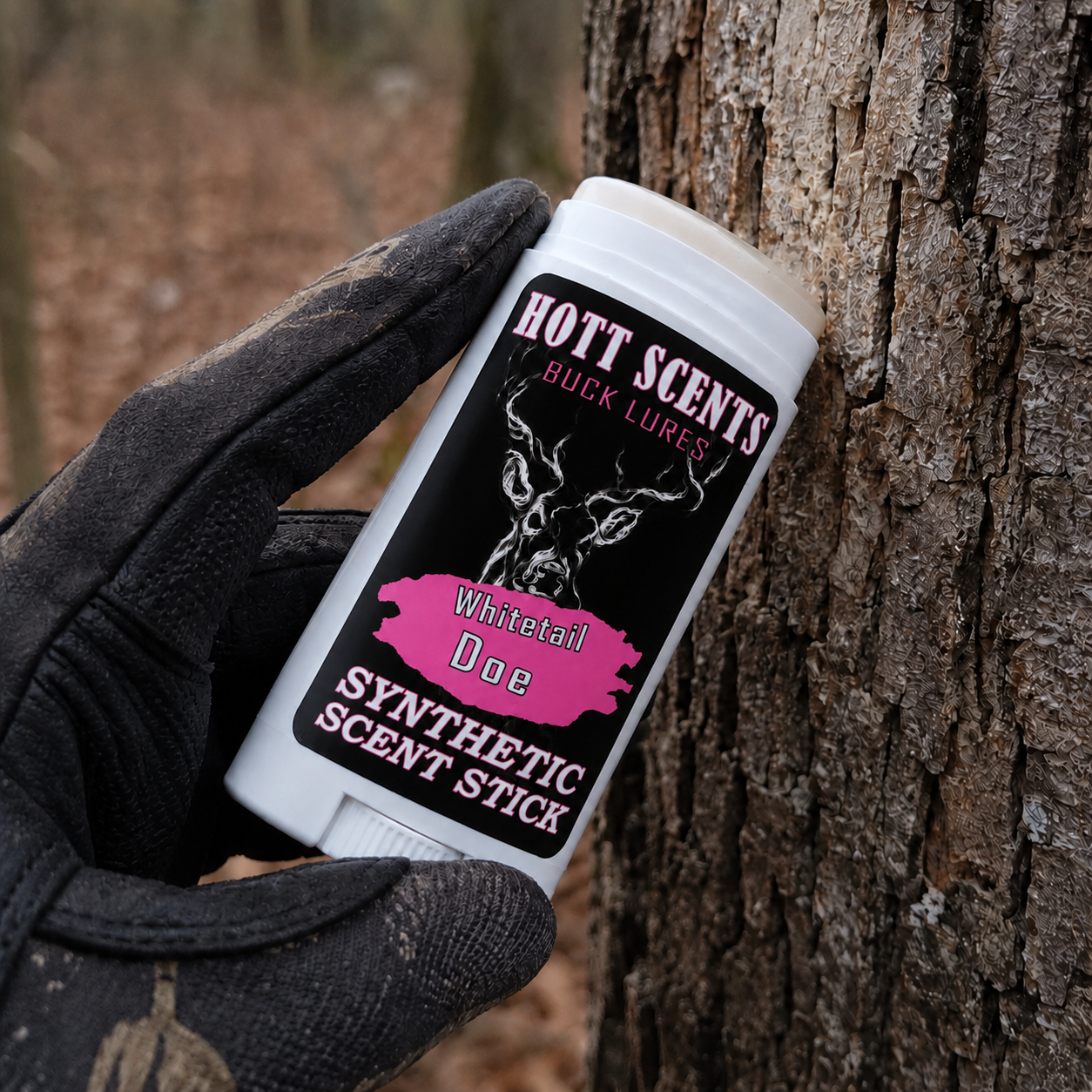 Whitetail Doe Synthetic Stick