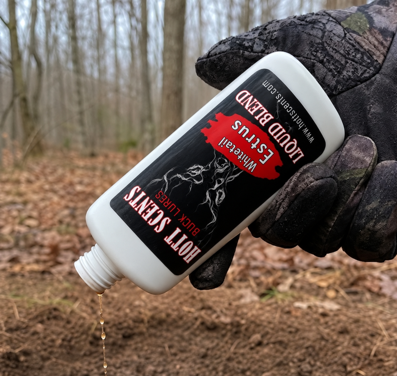 Whitetail Estrus Real Urine Liquid - 3-Pack