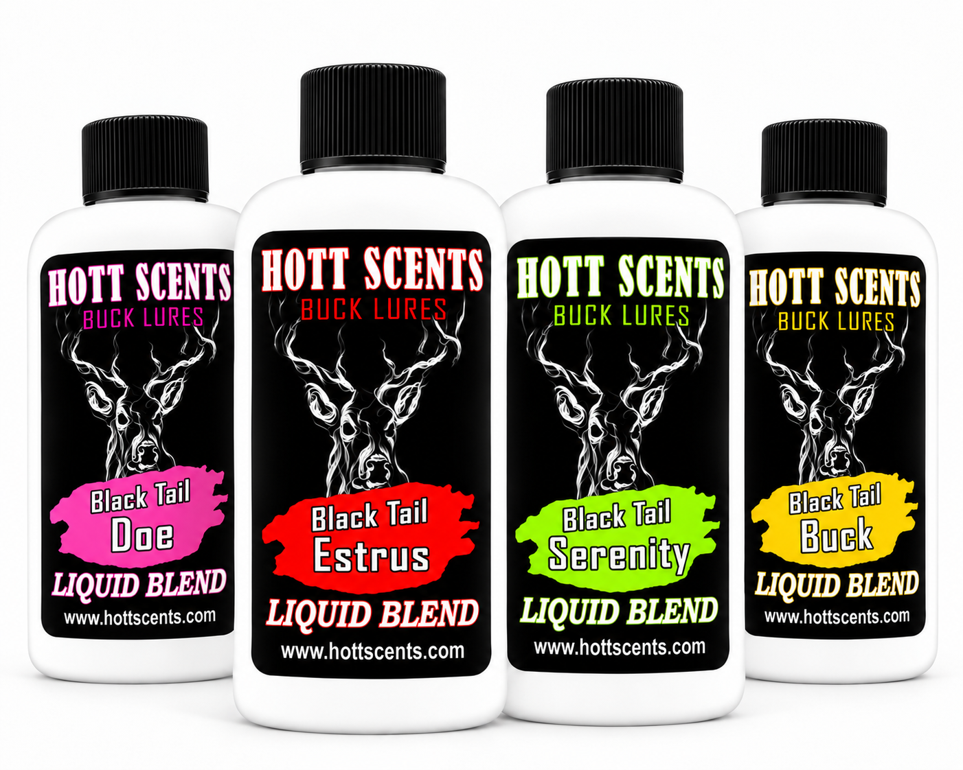 Complete Blacktail Real Urine Scent Kit - 4-Pack