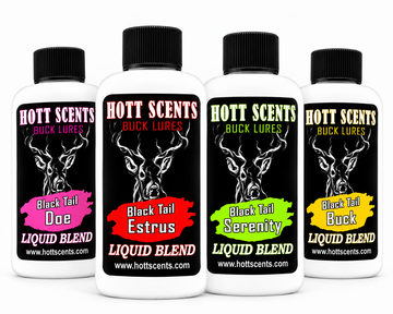 Complete Blacktail Real Urine Scent Kit - 4-Pack