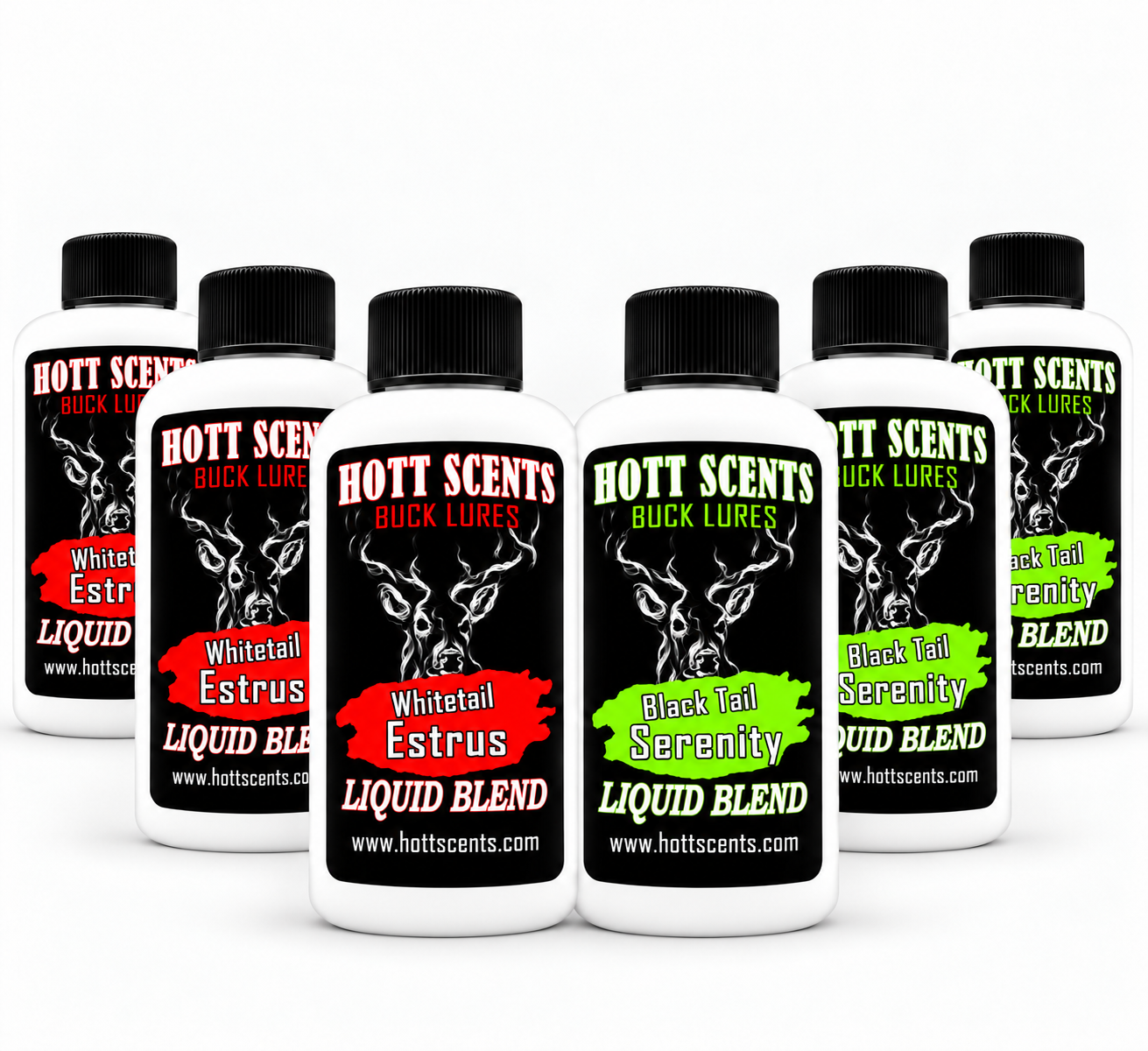 Whitetail Estrus & Serenity Real Urine Liquid - 6-Pack