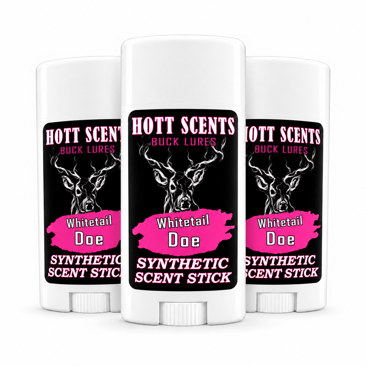 Whitetail Doe Synthetic Stick - 3-Pack