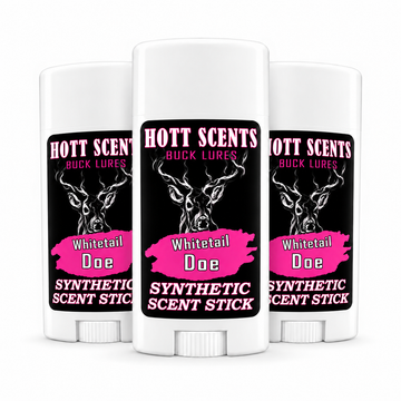 Whitetail Doe Synthetic Stick - 3-Pack